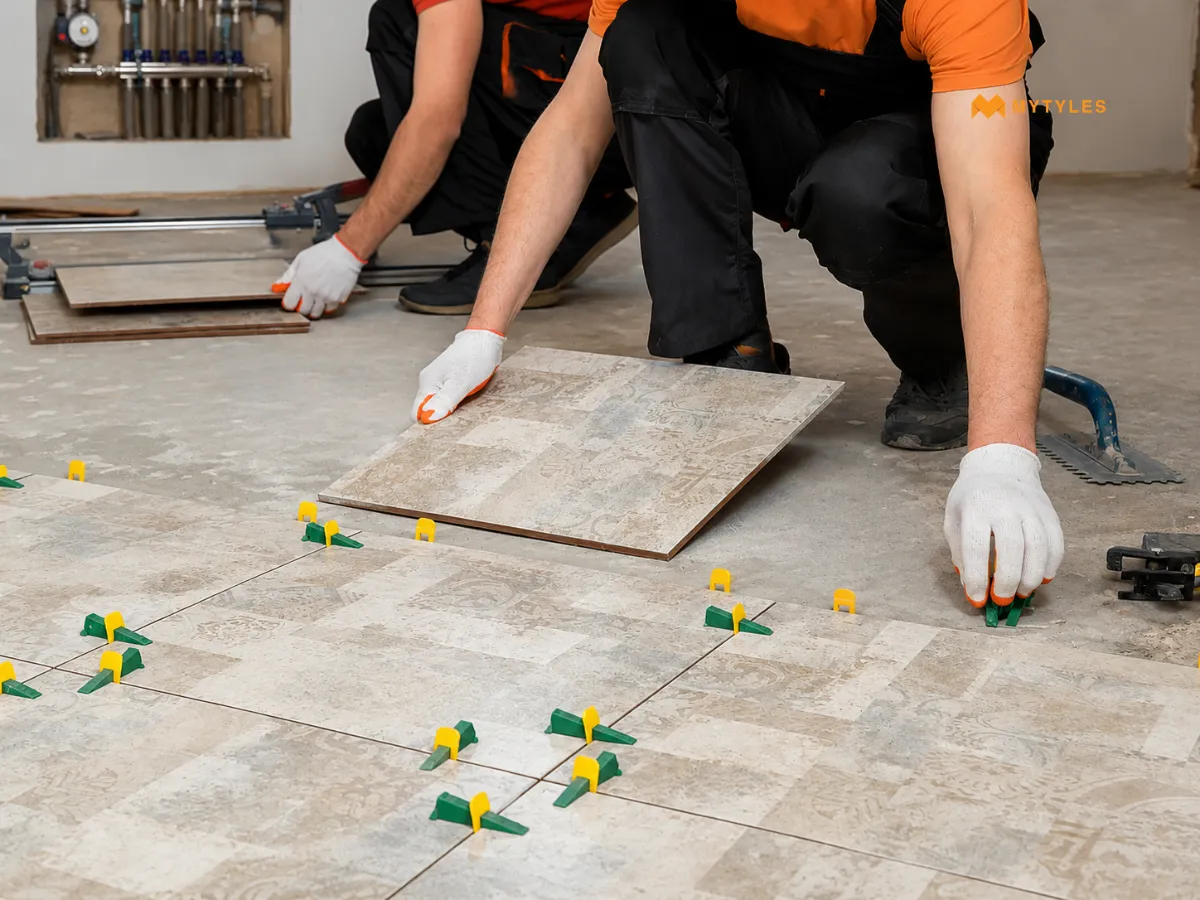 Tile spacers used while Tile Installation